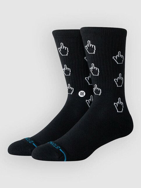 Stance Socken Cursor Crew Socks Black