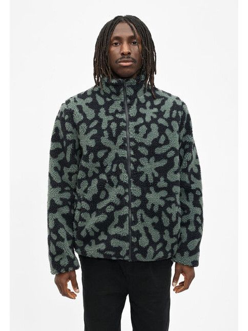 Cleptomanicx Jacke Oh Shit Sherpa Fleece