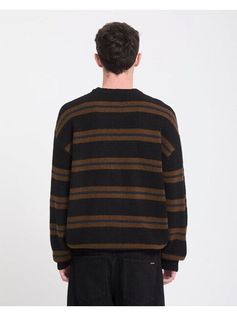 Volcom Sweater Striperstand Herren - Black