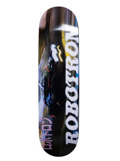 Robotron Skateboard Blurry Bike