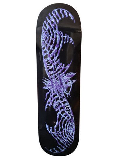 Boardshop Skateboard Purple Bat 8.5"