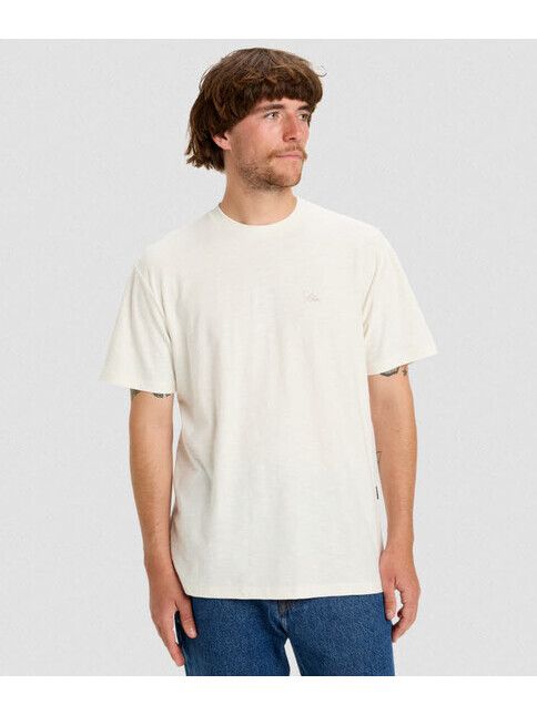 Quiksilver T-Shirt Slub Roundneck in snow white