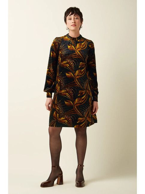 King Louie Kleid Sandy Dress Shimmy black