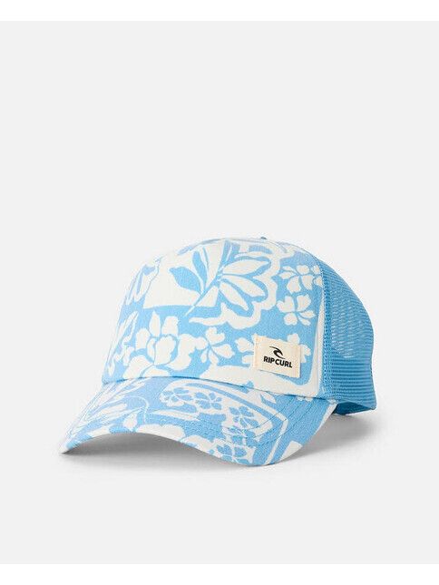Adidas Cap Mixed Yardage Trucker in blissful blue