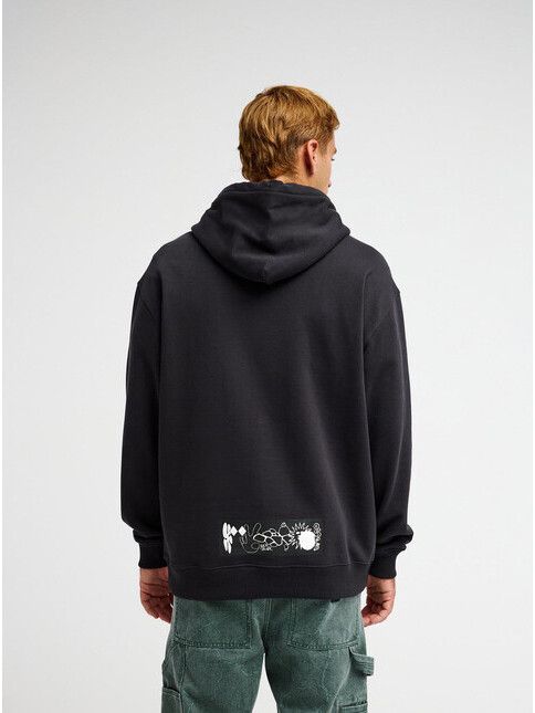 Quiksilver Pullover Peter Sutherland Sic Hoodie-tarmac