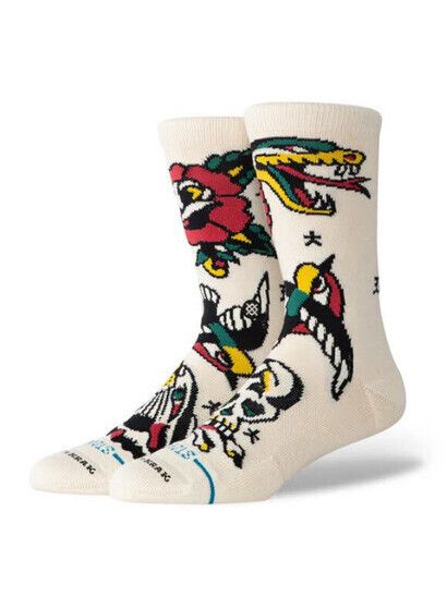 Stance Socken Flash Crew canvas