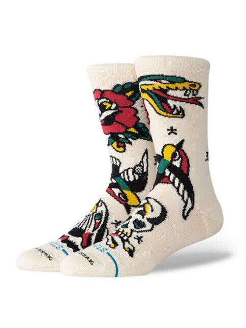 Stance Socken Flash Crew canvas
