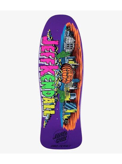 Santa Cruz Skateboard 10.0 Kendall Pumpkin Reissue