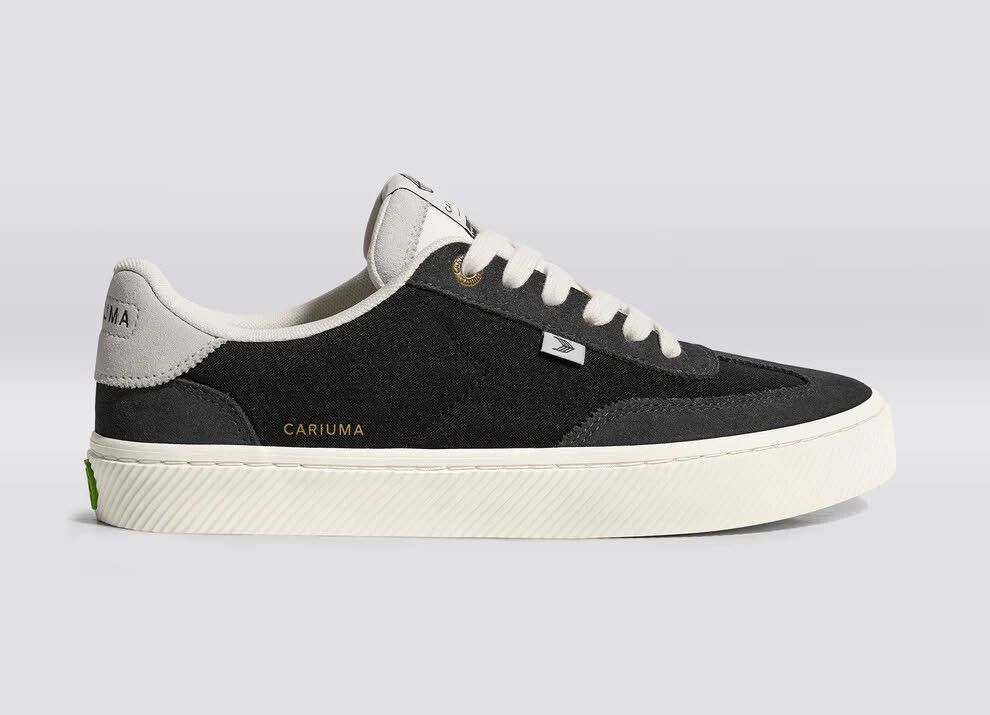 Cariuma Skateboard Toca ash grey suede black Sneaker Schuhe - Main Image