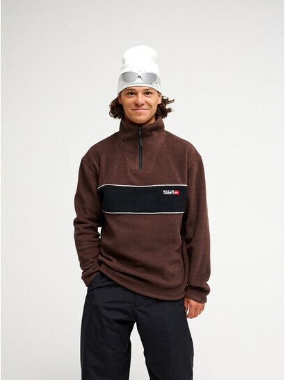 Quiksilver Pullover Young Guns Cruz Polar-Java