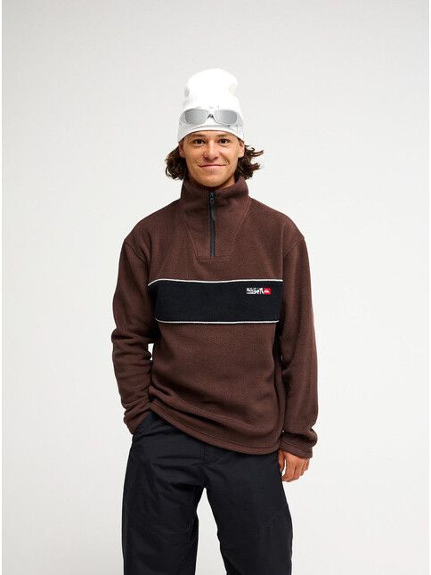 Quiksilver Pullover Young Guns Cruz Polar-Java