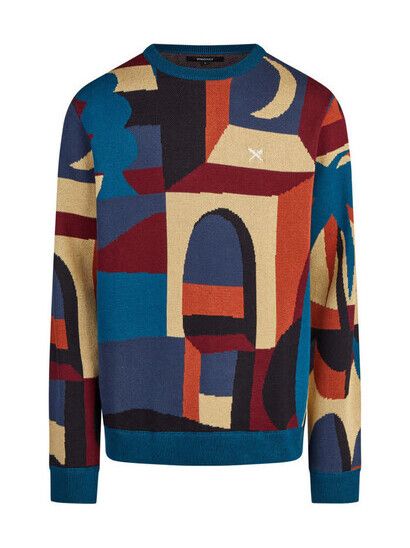 iriedaily Pullover Banks Knit night sky