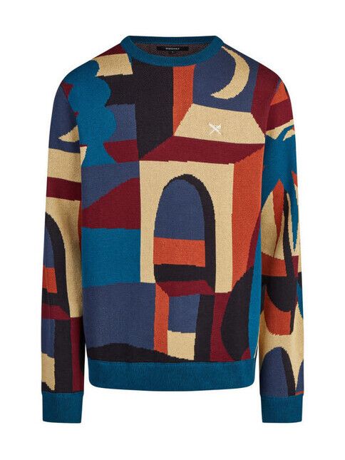 iriedaily Pullover Banks Knit night sky
