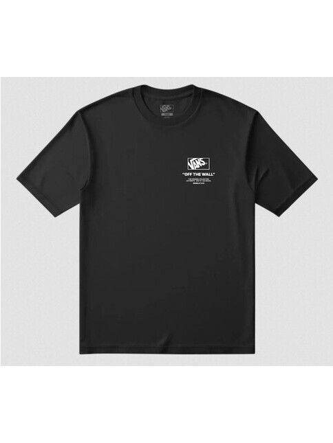 Vans T-Shirt Stacked Hi SS Tee Black/White