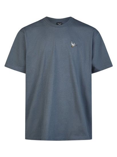 iriedaily T-Shirt Pigeon Finger in dark steel
