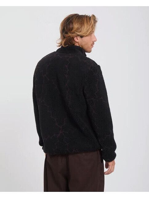 Volcom Jacke Storm Stone Zip Sherpa Jacke - Raisin