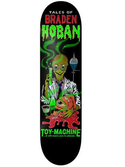Toy-Machine Skateboard Toy Machine Braden Hoban Scientist 8.38"