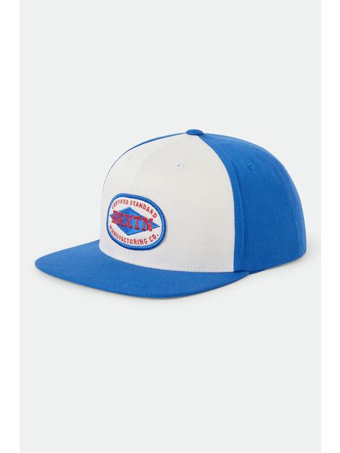 Brixton Cap Meyers Snapback white/blue