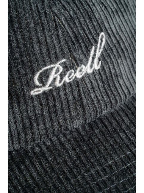 Reell Cap Single Script in graphite blue cord