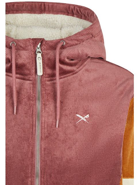 iriedaily Jacke Blotchy Cord Jacket plum