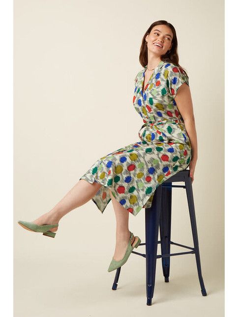 King Louie Kleid Irene Dress Walton ice cream