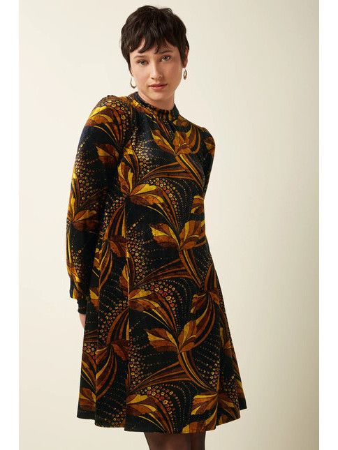 King Louie Kleid Sandy Dress Shimmy black