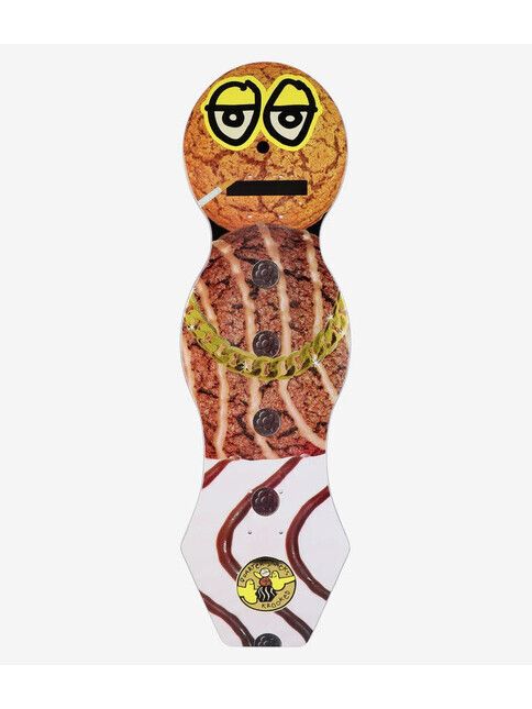 Krooked Skateboard Krooked x Quarter Snacks Snackman 9"