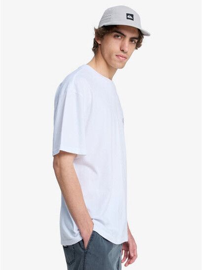 Quiksilver T-Shirt Quikglobe in white