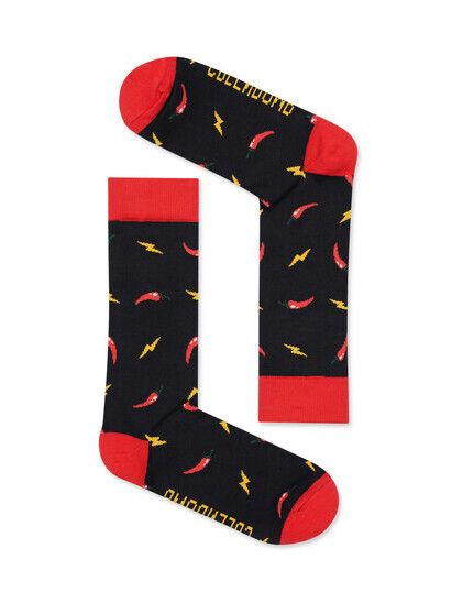 GreenBomb Socken Lifestyle Chili black