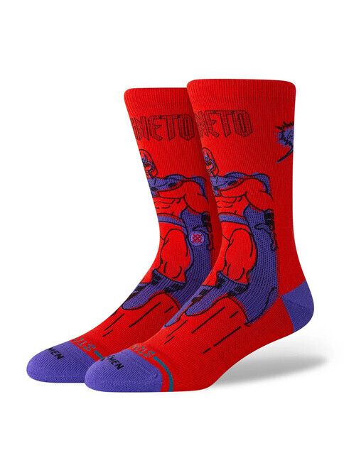 Stance Socken Magneto Crew red