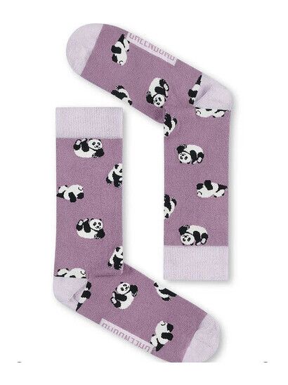 GreenBomb Socken Panda Roll Socks