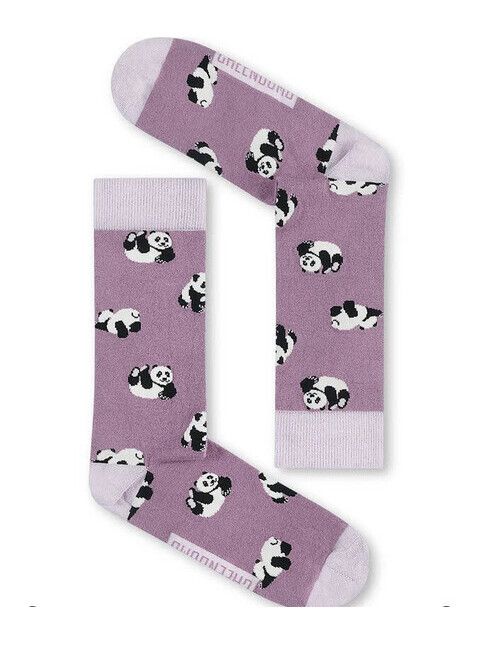 GreenBomb Socken Panda Roll Socks