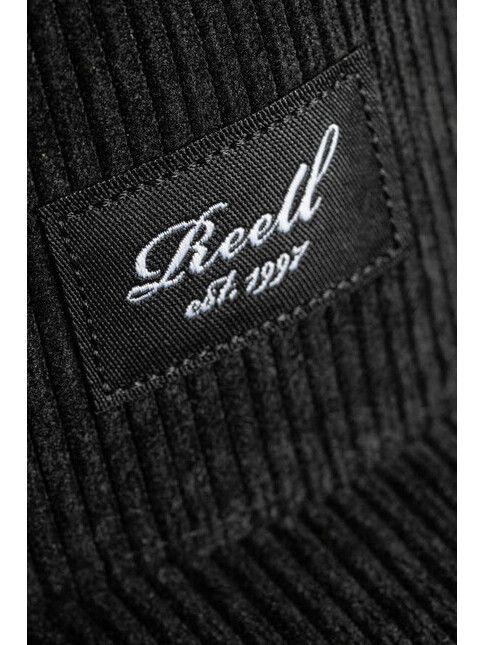 Reell Cap 5-Panel Cap in black cord