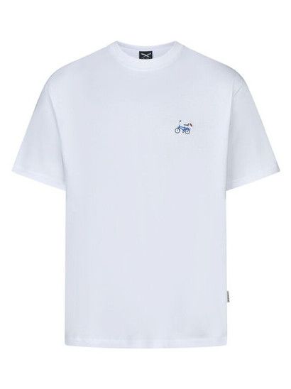 iriedaily T-Shirt Bonacycle in white