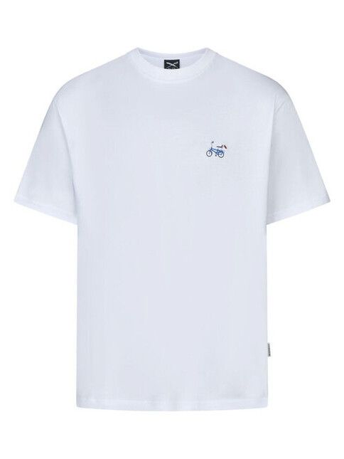 iriedaily T-Shirt Bonacycle in white