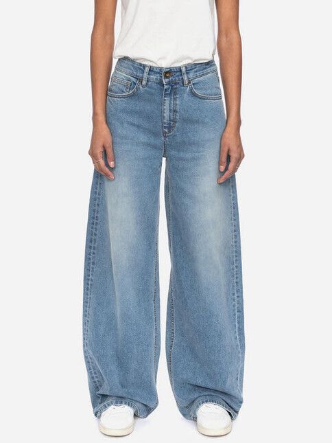 ATO Berlin Hose Katy GOTS hellblau used