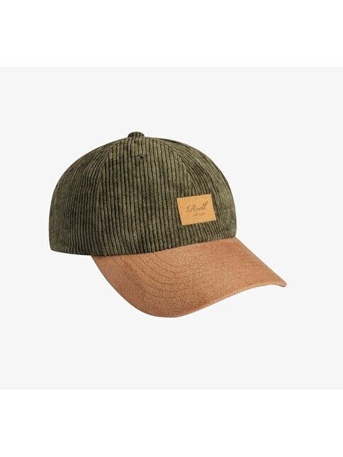 Reell Cap Arc Suede Cap olive leaf cord