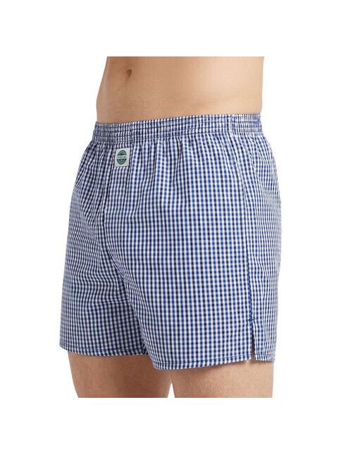 Deal Boxershort Check blau & weiß