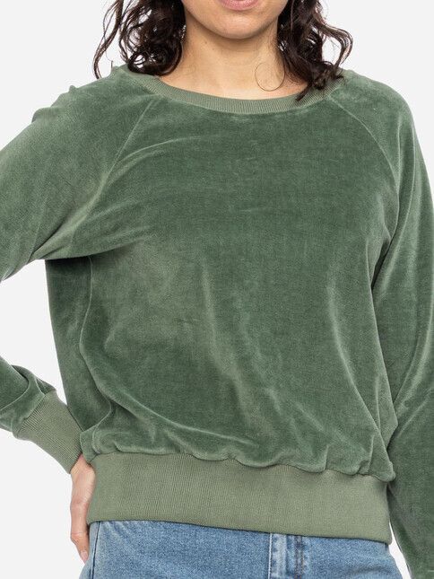 ATO Berlin Pullover Pulli Dara Damenpullover in Grün