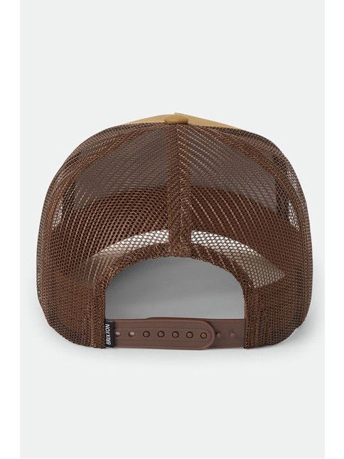 Brixton Cap Hubal Trucker Hat brown