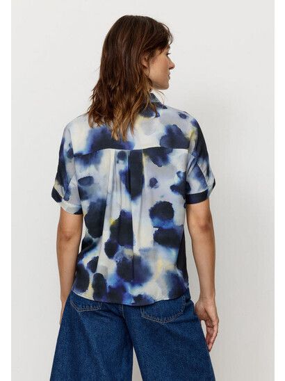 Recolution Blouse Lotus Waterdrop blue
