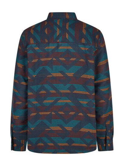iriedaily Hemd Santania Shirt navy red