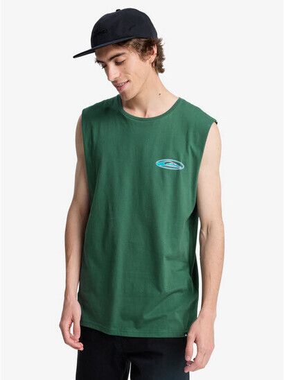 Quiksilver Tanktop Quikglobe in forest