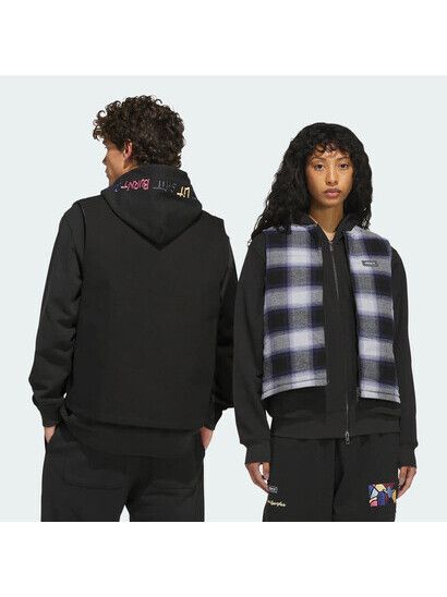 Adidas Weste Skateboarding x Mark Gonzales Plaid West