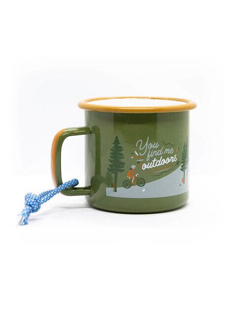 Roadtyping Trinkflasche Emaille Tasse Outdoor