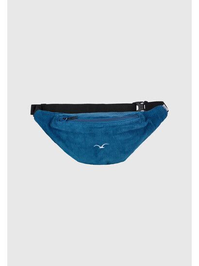 Cleptomanicx Hip Bag Healer Cord blue mirage