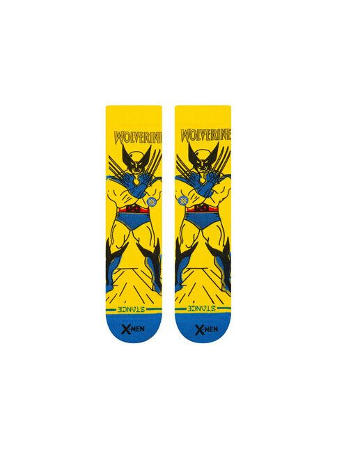 Stance Socken Wolverine Crew yellow