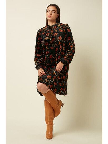 King Louie Kleid Sandy Dress Marconi black