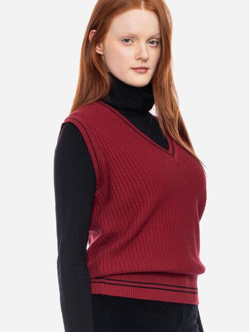ATO Berlin Pullover Mirah GOTS bordeaux