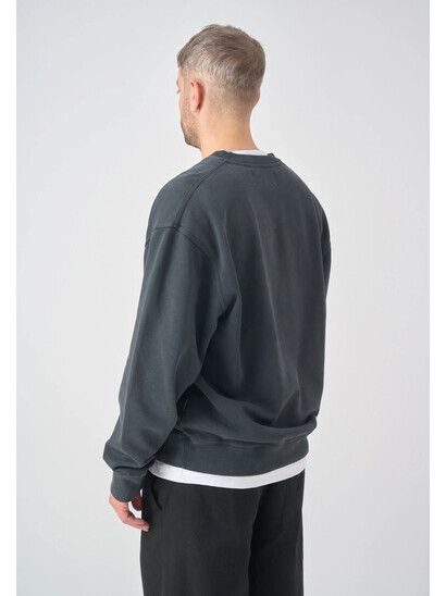 Cleptomanicx Sweater Gunter blue graphite